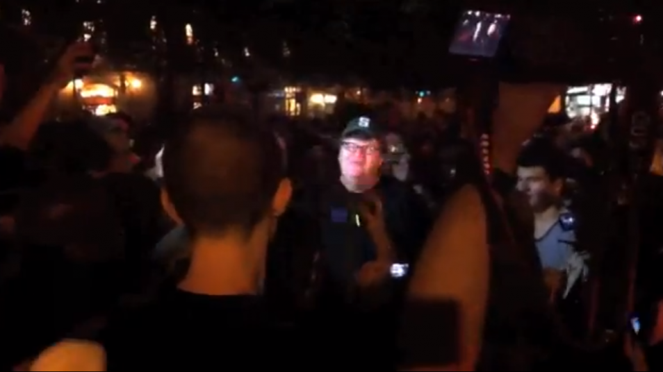 RETARD → Magazine - Michael Moore speaking to activists at Occupy Wall Street