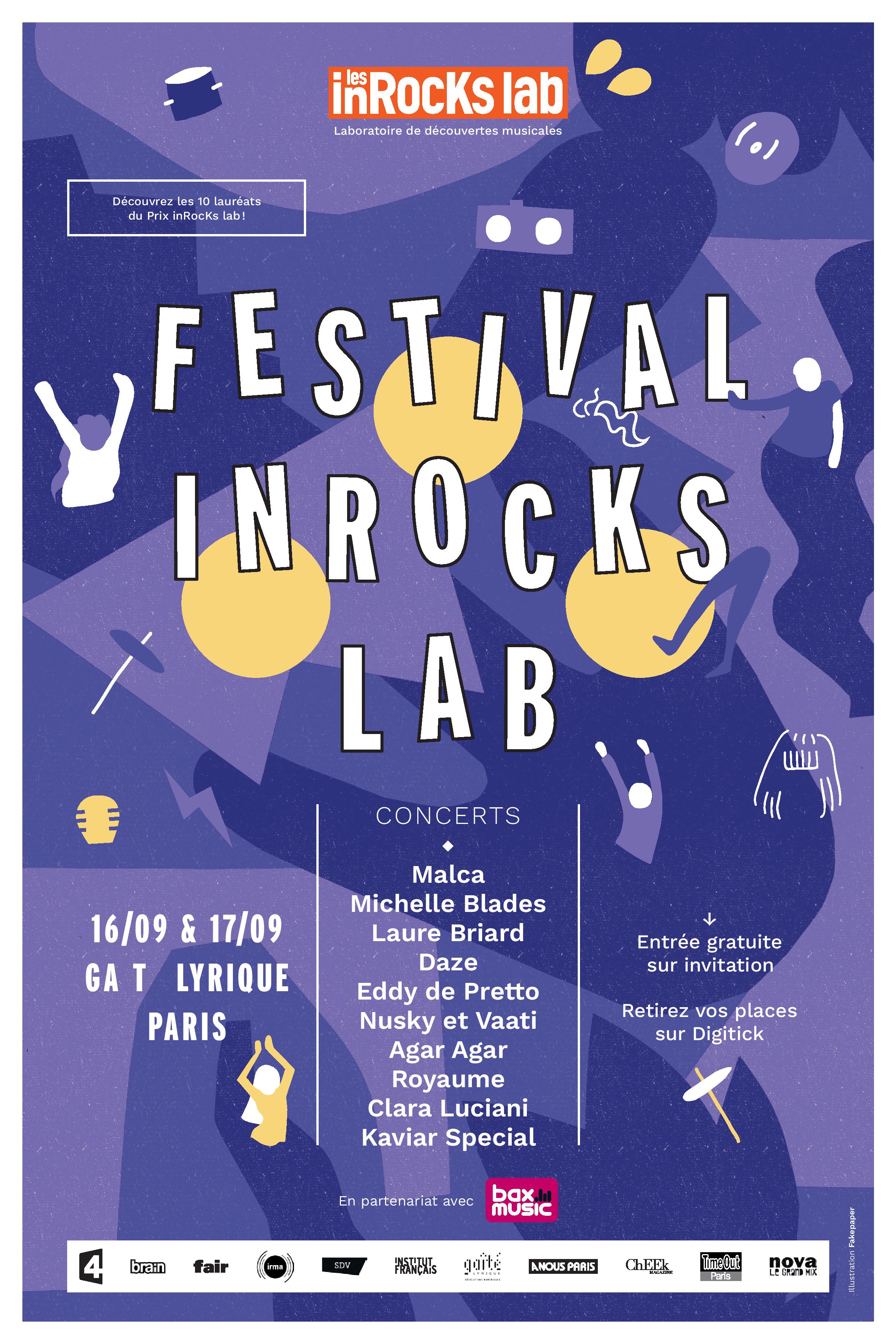 Le festival inRocKs Lab, le 16 et 17 septembre à la Gaité Lyrique